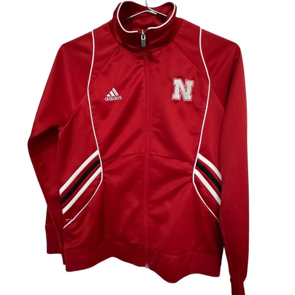 Vintage University of Nebraska Women’s M Red Adidas High End Track Jacket
